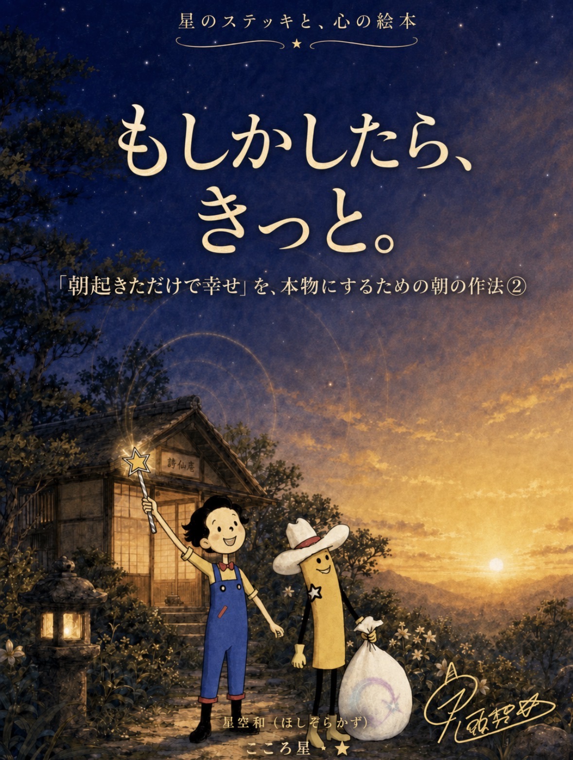 星のステッキと心の絵本 第4作 朝起きただけで幸せを本物にするための朝の作法