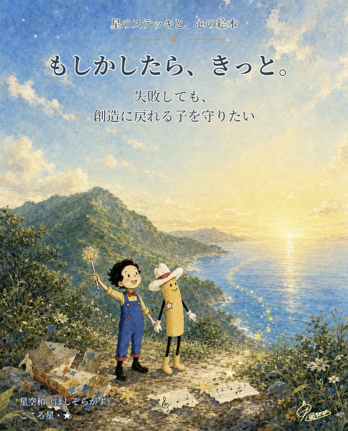 星のステッキと心の絵本 第1作 もしかしたら、きっと。